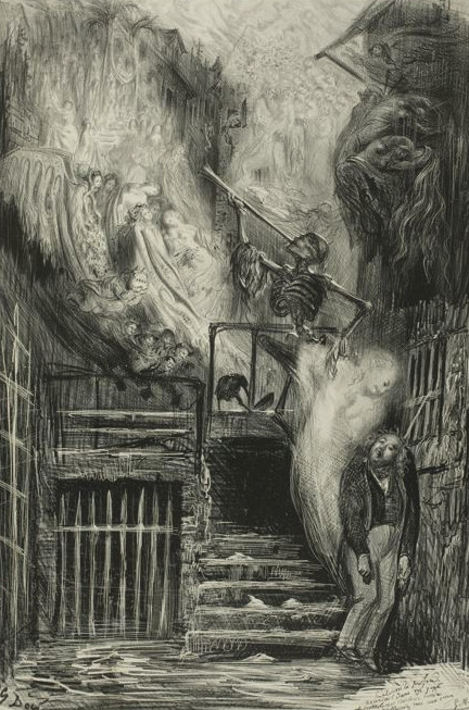 Rue de la Vieille-Lanterne, par Gustave Dor