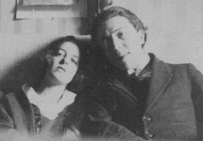 Simone Kahn et André Breton, vers 1921